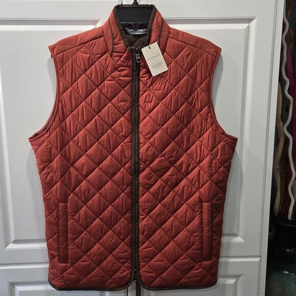 Peter Millar Diamond Quilted Essex Vest - Picture 1 of 15